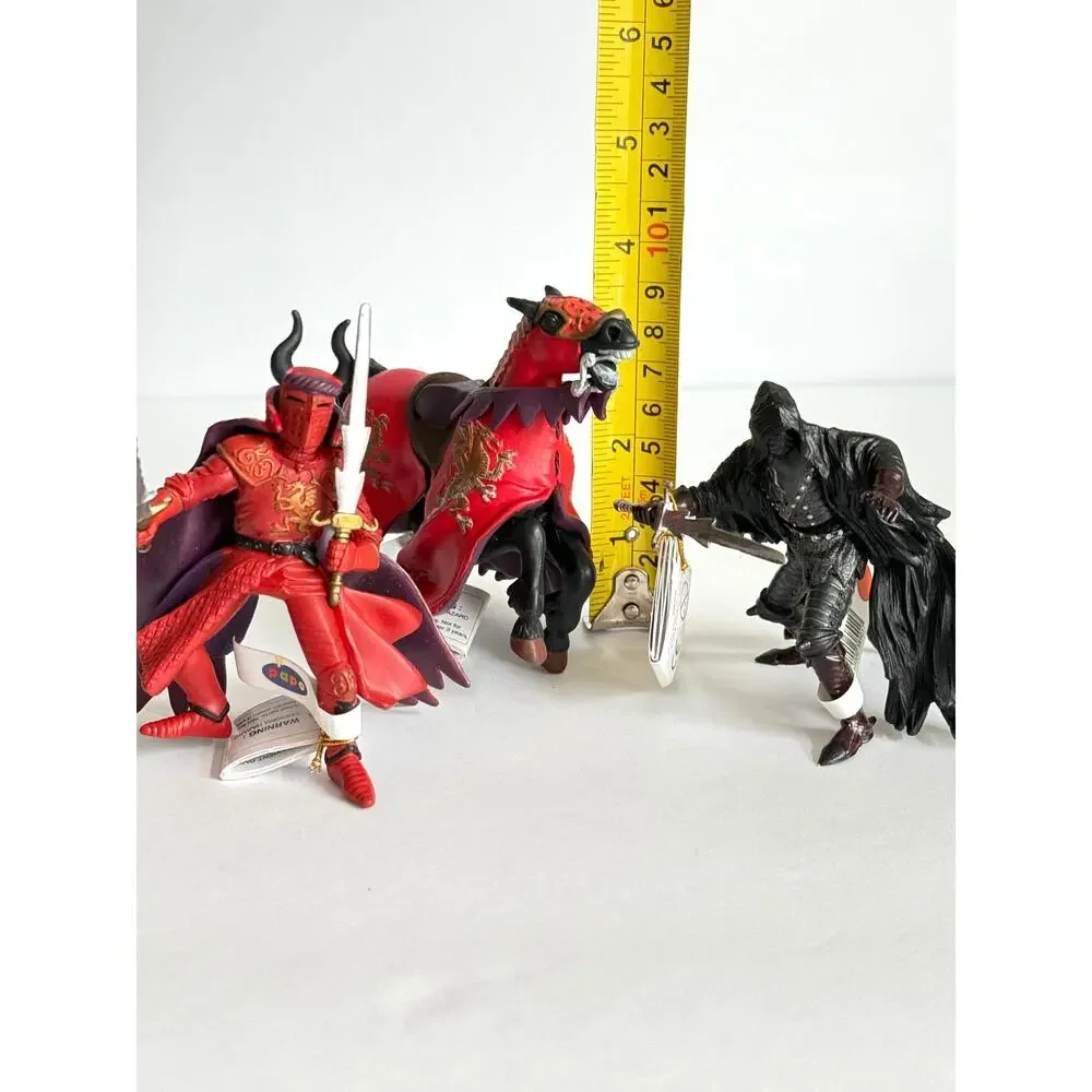 New Vintage Papco Demon of Darkness with Horse and Faceless Horseman 2002-2006